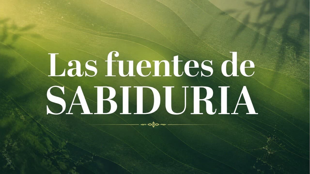 Las Fuentes De Sabiduría - Pastor Marc Johnston