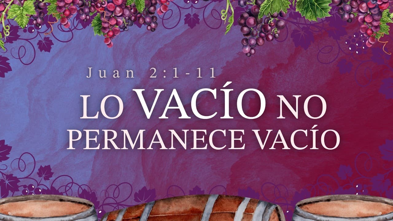 Lo Vacío No Permanece Vacío - Pastor De Jóvenes Ronnie Reynoso
