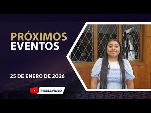 Próximos Eventos 1/25/26