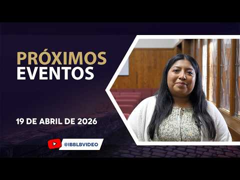 Próximos Eventos 4/19/26